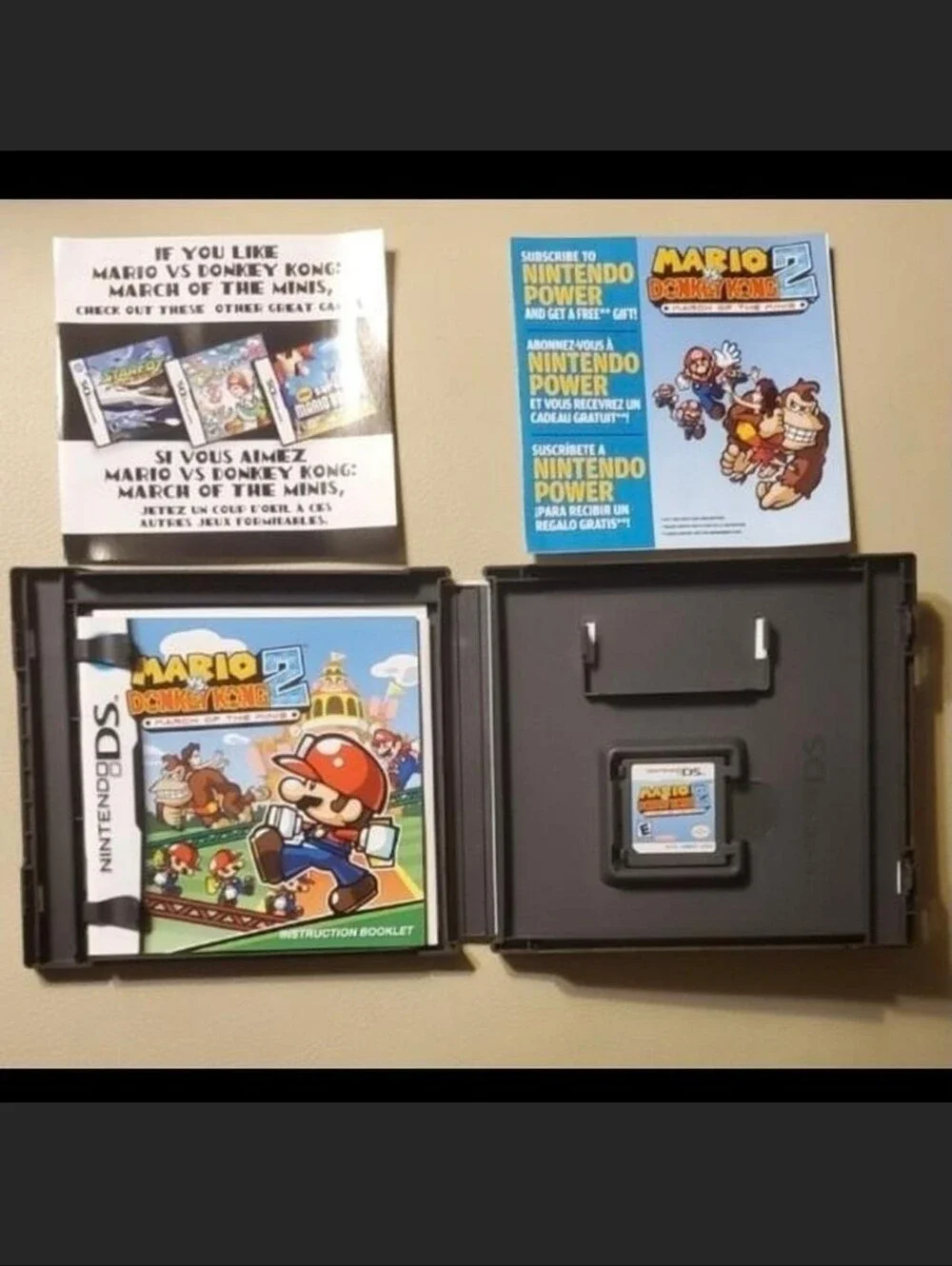 Mario vs Donkey Kong 2 March of the Minis DS Game Mario Game Donkey Kong Game DS